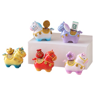 马年吉祥物唐三彩小马摆件马上有钱装饰洛阳文创纪念品2026伴手礼