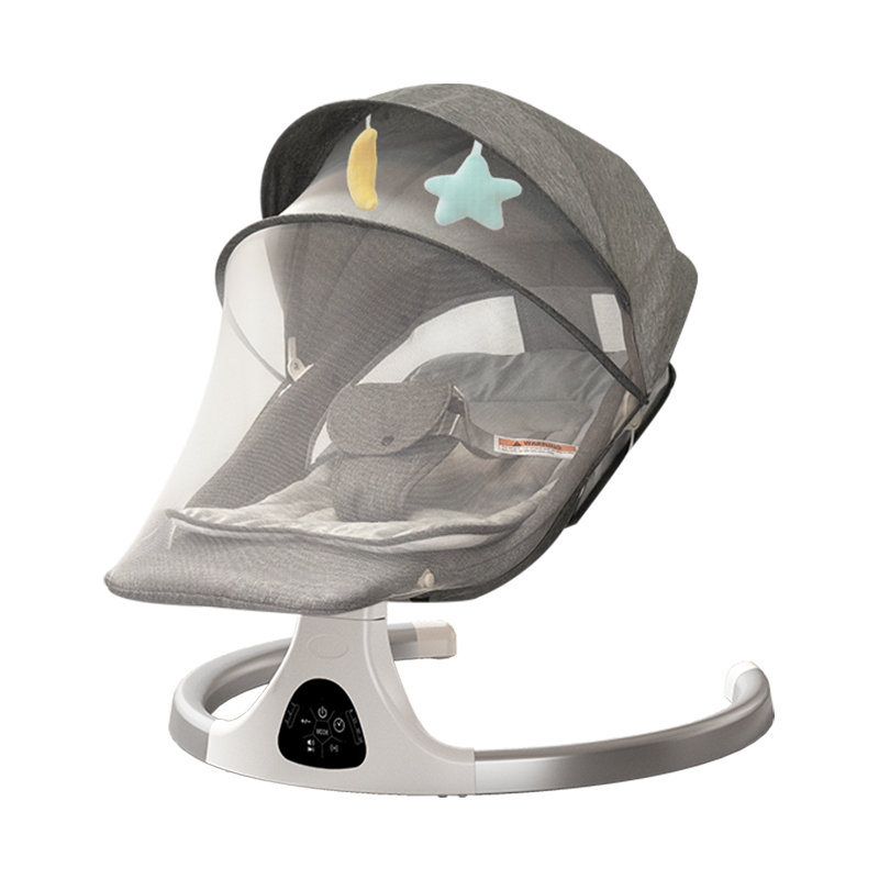 婴儿电动摇椅哄娃神器宝宝哄睡摇摇床可坐可躺安抚椅新生儿摇篮床
