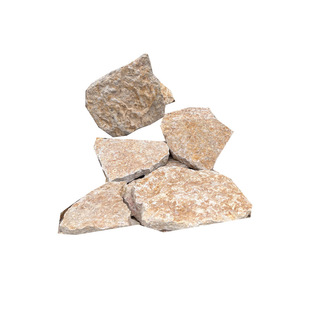 天然文化石暖色不规则庭院墙砖碎拼乱石片花园地砖别墅背景外墙砖