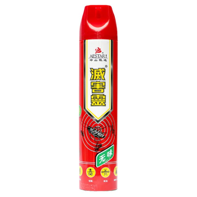 灭害灵家用600ml喷雾剂蚊子蟑螂