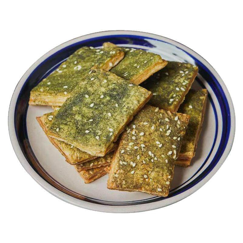 宁波奉化老味道海苔鲜香手工海苔千层饼不油腻千层酥脆地方特产