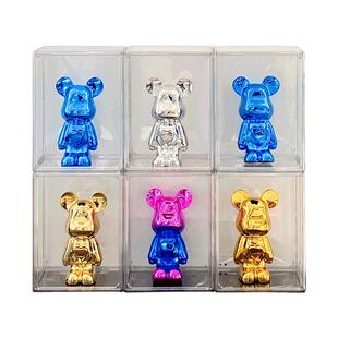 手办盒亚克力收纳盒盲盒陈列展示柜保时捷911乐高展示盒收纳柜