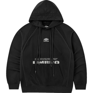 umbro茵宝 X D-Antidote 联名连帽卫衣新款春季复古足球套头衫男