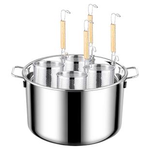 煮面锅商用燃气电磁炉煤气下面锅麻辣烫锅煮饺子锅汤粉米线面条锅