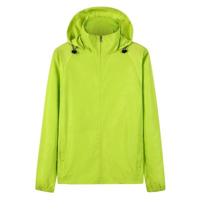 超薄防水透气速干定制logo冲锋衣