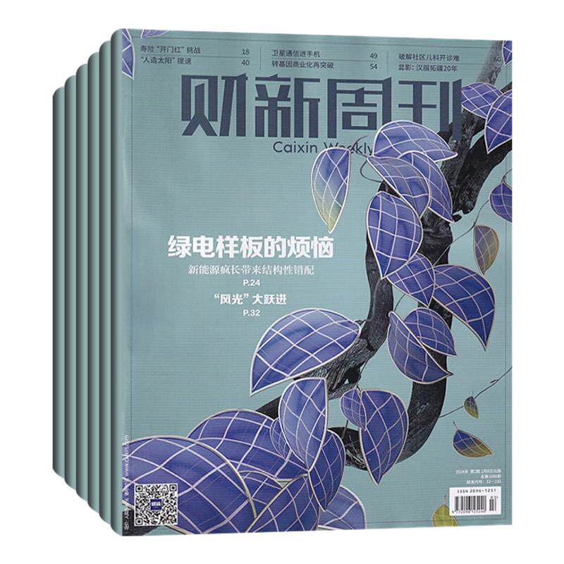 财新周刊全年订阅每期发总50期