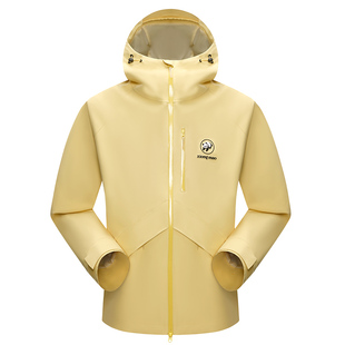 熊猫骆驼冲锋衣女2026春夏新款防水防风户外登山服硬壳单冲外套男