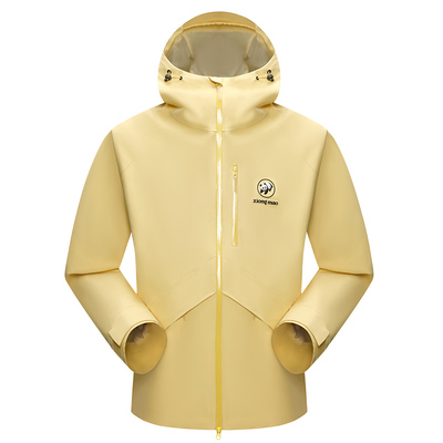 熊猫骆驼冲锋衣女2026春夏新款防水防风户外登山服硬壳单冲外套男