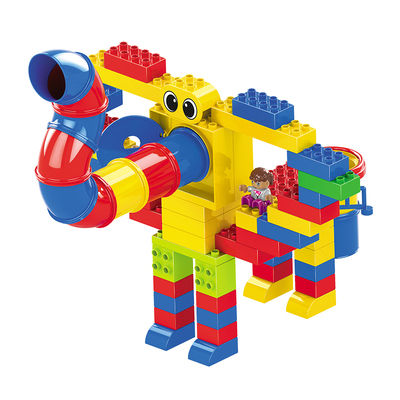 9076配件大颗粒管道积木玩具3岁