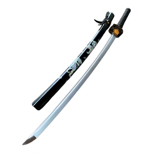 厂家直销武士刃龙泉刀剑一体手工打刀高锰钢居合道防身太刀未开刃