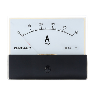 正泰指针式互感器交流电流表高精度59L1表头44L1单相220V直通30A