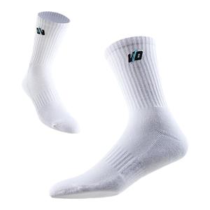维动闪电实战专业运动袜子男羽毛球袜训练女中筒高帮长筒薄款秋季