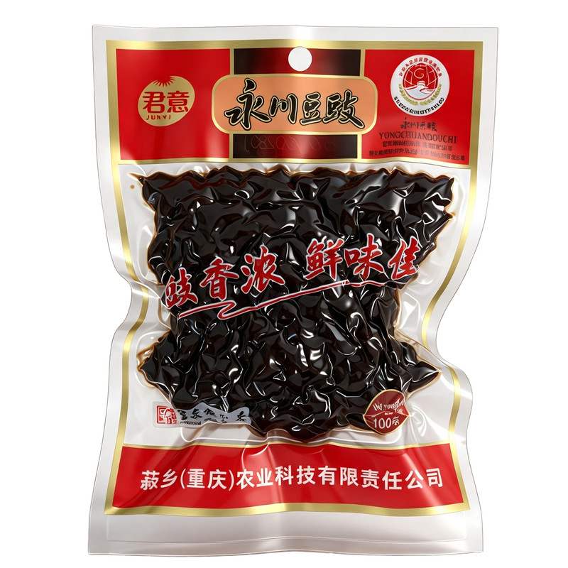 君意正宗永川豆豉100g*5袋原味