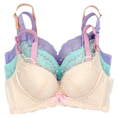 诗婷内衣无钢圈聚拢收副乳性感文