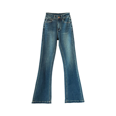 拉腿一绝！黑色修身显瘦牛仔裤