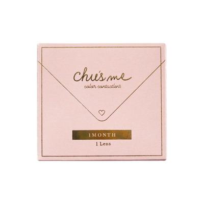 chusme月抛美瞳2片装彩色隐形眼镜大小直径告白特调官方旗舰店