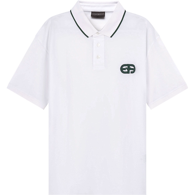 自营棉质短袖POLO衫阿玛尼