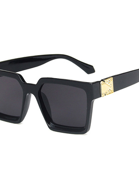 ins白色女显瘦潮男出时尚太阳镜