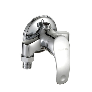 淘果混水阀明装 三角淋浴花洒套装龙头 混合阀冷热水龙头