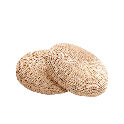 茶道藤编草编蒲团垫打坐拜佛禅修