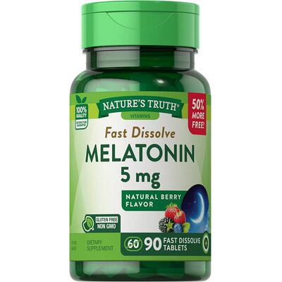 自然之珍褪黑素片安瓶助眠