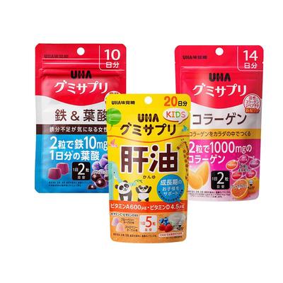 UHA悠哈进口营养软糖好气色