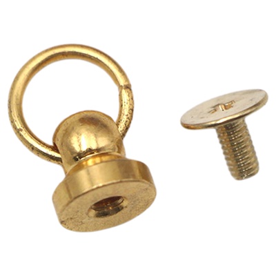 奶嘴钉带环口金包装DIY皮艺皮革