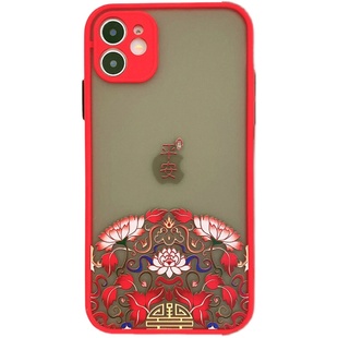 适用iPhone11手机壳17air国潮16e硅胶15max浮雕13pro新款12por苹果14promax套xr中国风xs女mini磨砂8x男7plus