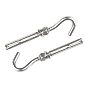 304不锈钢吊环膨胀螺丝挂钩承重 墙上万能热水器膨胀螺栓拉爆大全