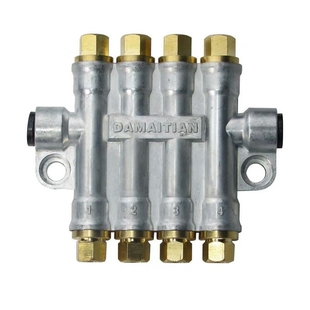 容积式定量分配器  可调分油器 油路分配器 油排润滑元件 2~5位