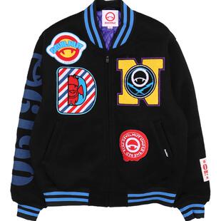 DEVIL NUT潮牌 恶魔 张宇晨同款 男女休闲拉链棒球夹克-当季 ANT