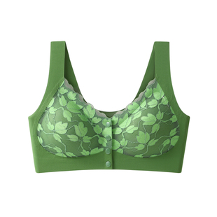 焕丽女王美背文胸调整型无痕内衣前开扣防外扩收副乳薄款聚拢夏季