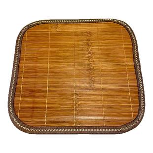 夏季天竹藤凉席坐垫椅子垫透气办公室电脑汽车沙发学生凉垫可定做