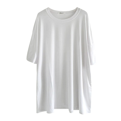 莫代尔t恤女短袖纯色打底衫