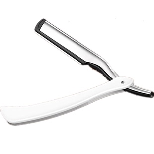 剃须刀刮胡刀不锈钢手动老式男式刮脸修眉双面刀片刀架刮脸刮毛刀