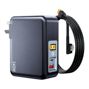 氮化镓充电器200W雷蛇Razer灵刃14/15/16/17便携电源适配器230W