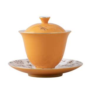 祥裕三才盖碗茶杯单个高档三件套功夫泡茶碗送朋友闺蜜老师礼物