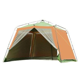 户外全自动天幕帐篷8-10人防雨凉棚黑胶遮阳防晒棚钓鱼防蚊客厅帐