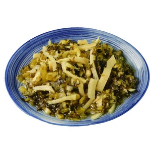 宁波雪菜 鄞州特产笋丝雪菜雪里蕻咸菜腌制酱菜 即食雪里红