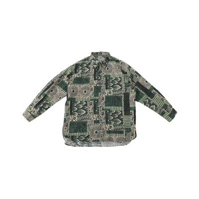 原创新中式复古民族风棉麻衬衫