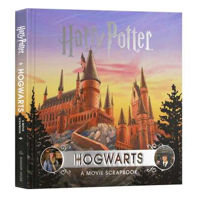 哈利波特 霍格华滋电影剪贴簿 英文原版 Harry Potter Hogwarts A Movie Scrapbook JK罗琳 哈利波特电影周边书 英文版原版书籍