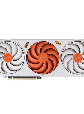 七彩虹COLORFIRE GeForce RTX5060 Ti 橘影橙 16GB三风扇独立显卡