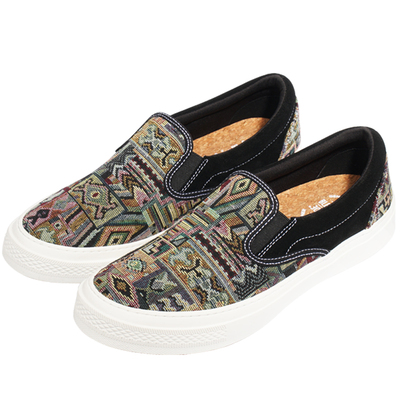 懒人鞋民族花纹几何图案