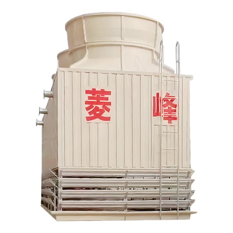 工业方形玻璃钢横流冷却塔100吨300t空压注塑机循环散热冷却水塔