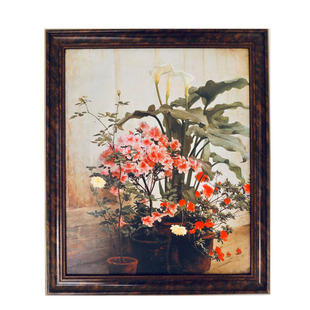 犀牛艺廊“古典画作”《Forever Bloom》逼真鲜花油画客厅装饰画