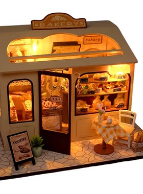 天予diy小屋噗噗面包店手工玩具