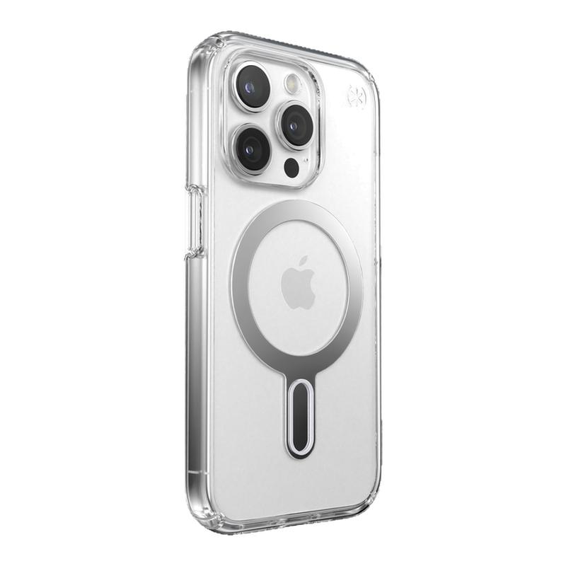 Speck思佩克苹果适用iPhone 15 Pro手机壳Presidio2 Clear系列透明Magsafe磁吸锁扣版