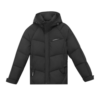 商城同款杰尼威尼2025年冬季新款羽绒服男可拆卸连帽加厚保暖外套