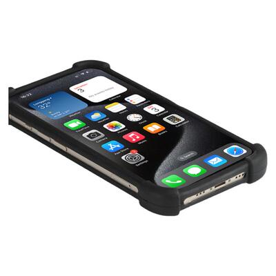 镂空散热手机壳4.6寸至6.8寸手机防摔神器通用型万能硅胶手机套边框手机壳申拉弹性透气手机套四角加厚手机壳