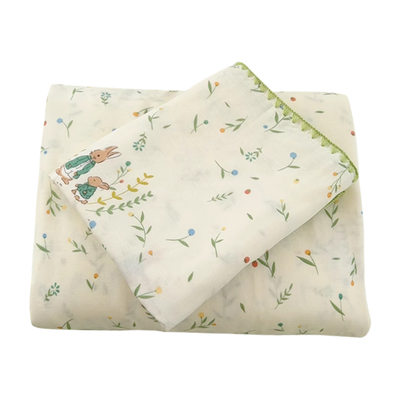 卡通四件套纯棉小清新活性印染